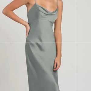 Jenny Yoo Adele Midi Slip Dress